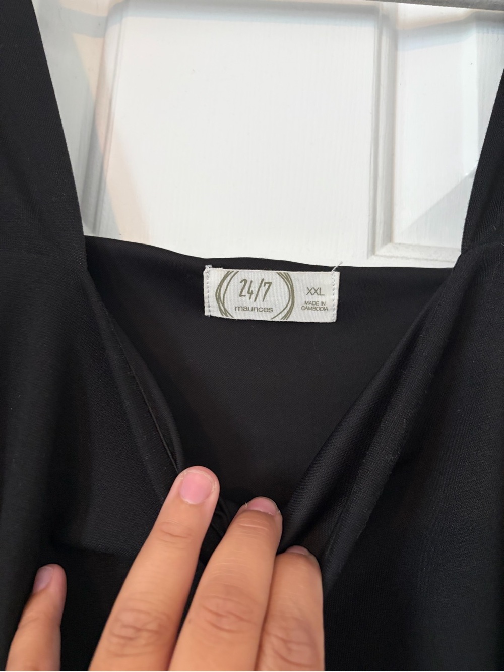 Maurices Black Mini Dress